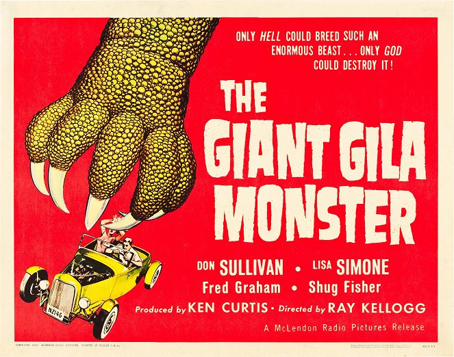 The Giant Gila Monster - Cartazes