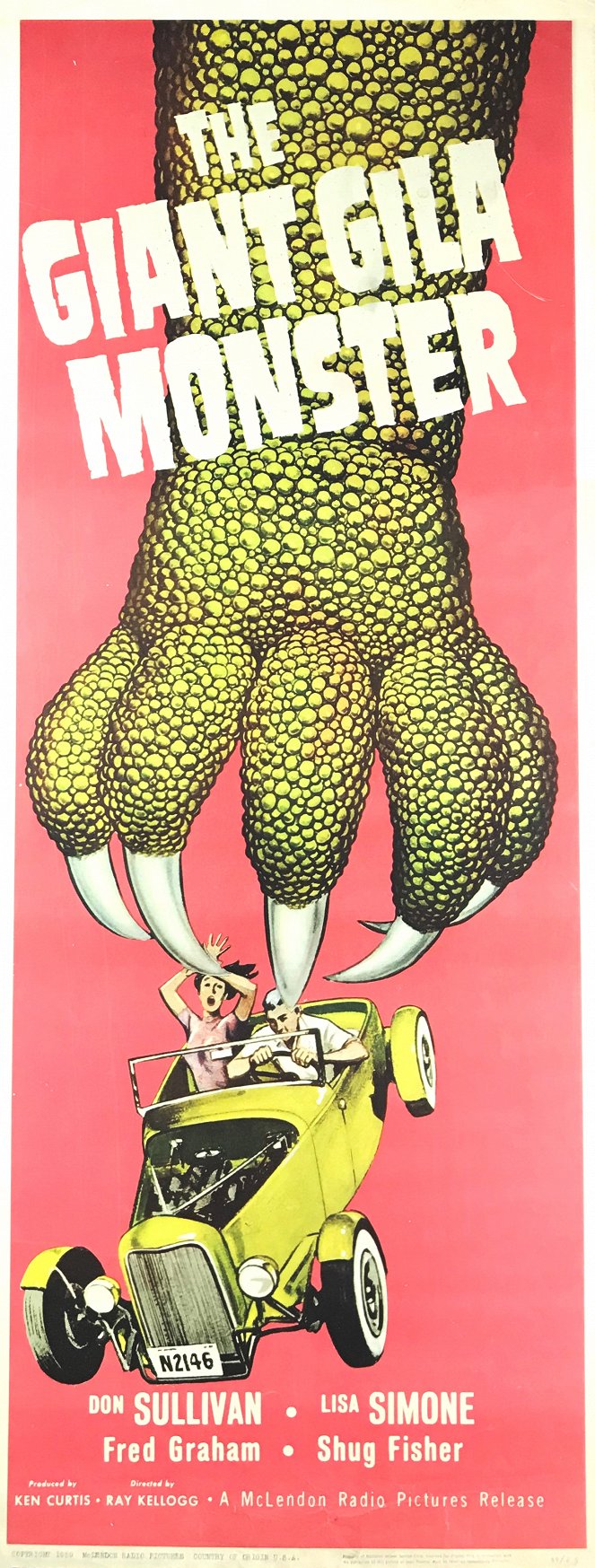 The Giant Gila Monster - Plakate