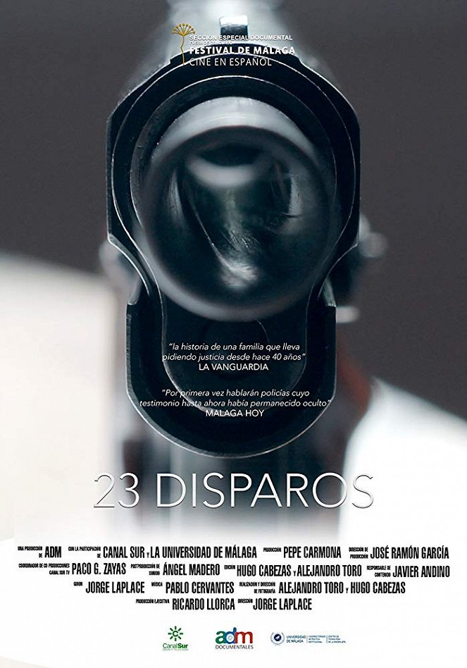 23 Disparos - Plakate
