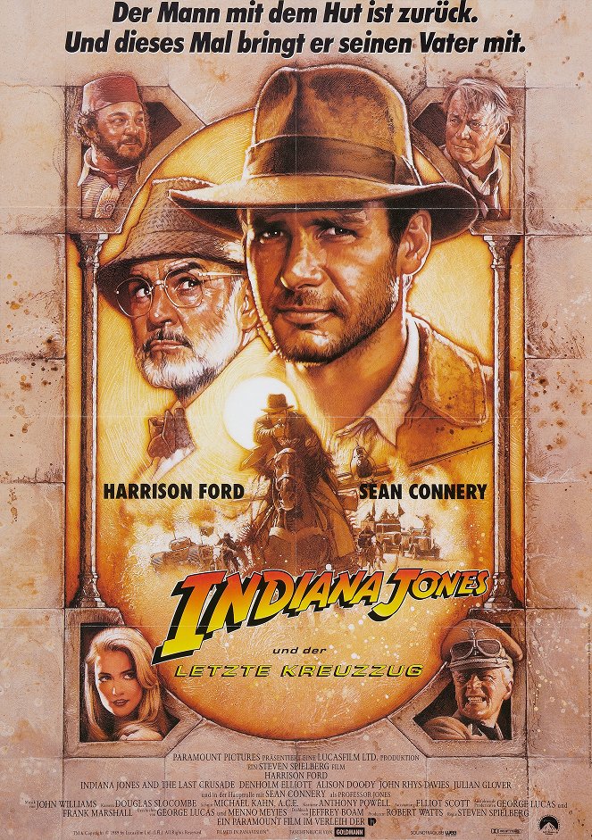 Indiana Jones und der letzte Kreuzzug - Plakate