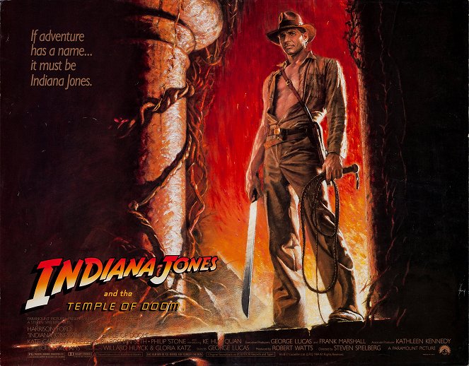 Indiana Jones ja tuomion temppeli - Julisteet