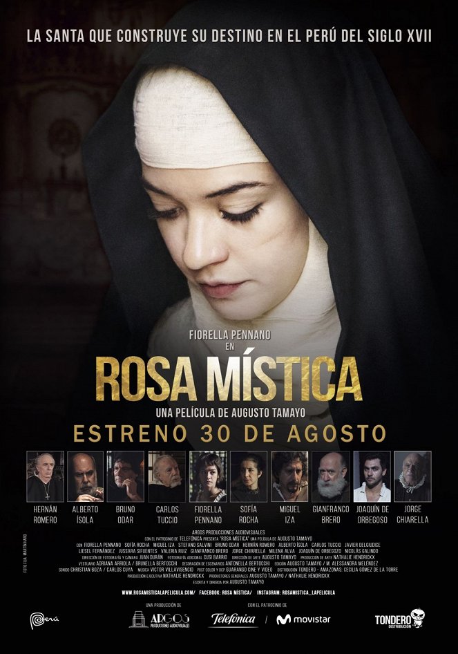 Rosa mística - Posters