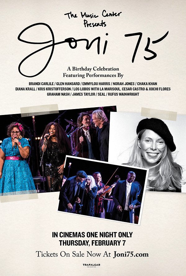 Joni 75: A Birthday Celebration - Plakate