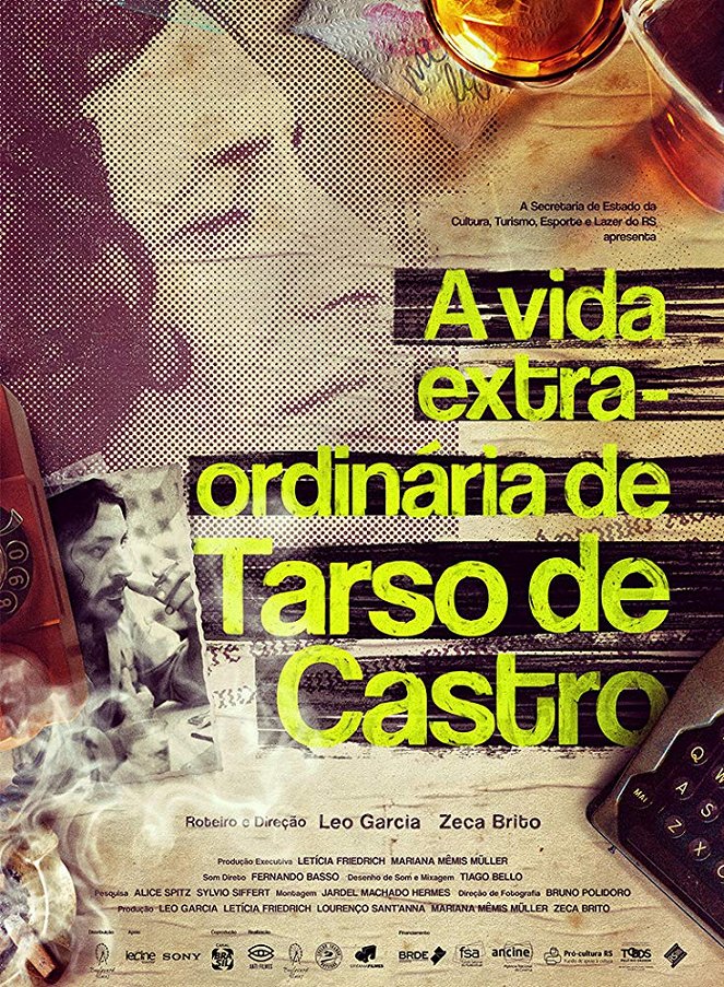 A Vida Extra-Ordinária de Tarso de Castro - Plakate