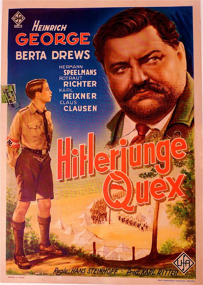 Hitlerjunge Quex: Ein Film vom Opfergeist der deutschen Jugend - Julisteet