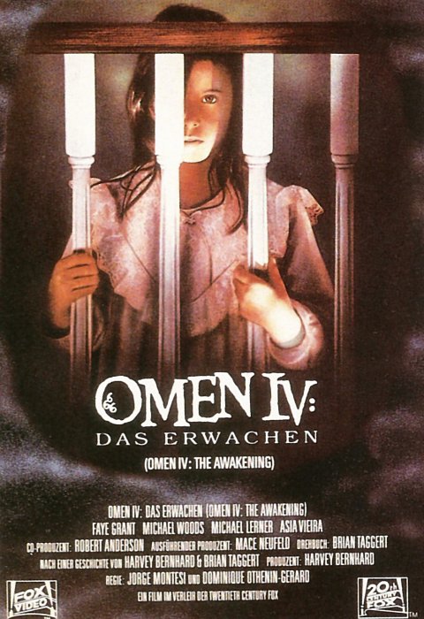 Omen IV - Das Erwachen - Plakate