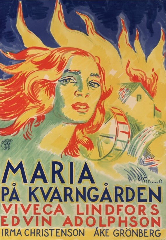 Maria på Kvarngården - Plakáty