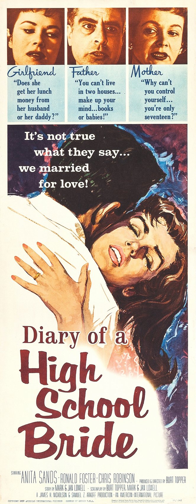 Diary of a High School Bride - Plakate