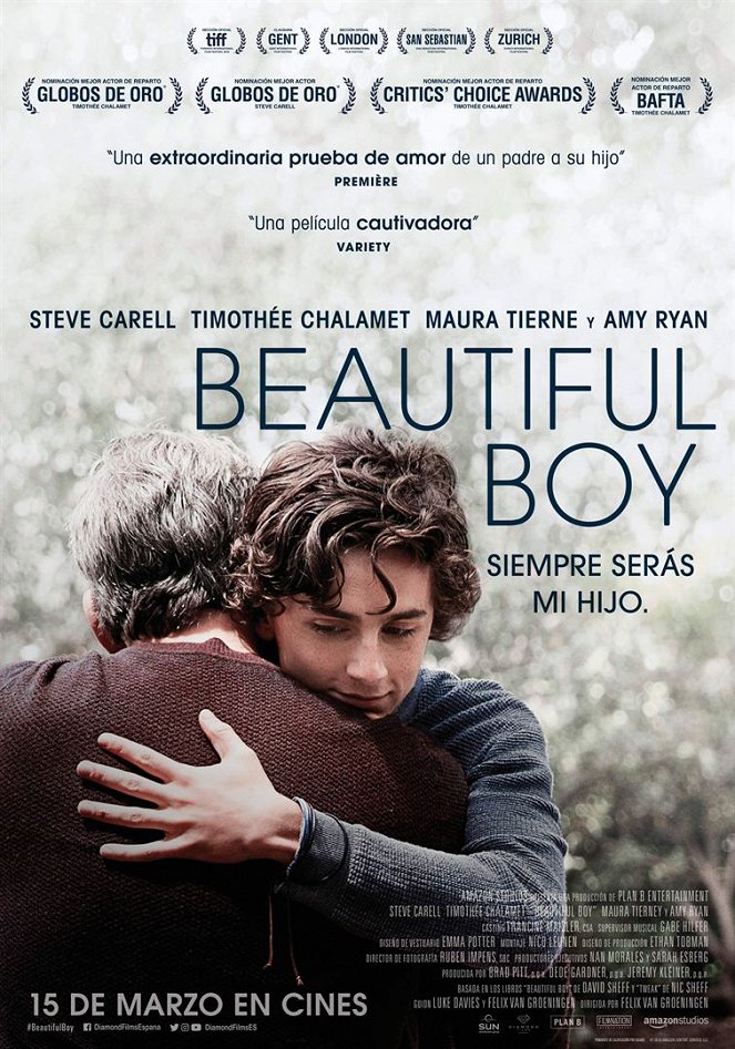 Beautiful Boy: Siempre serás mi hijo - Carteles
