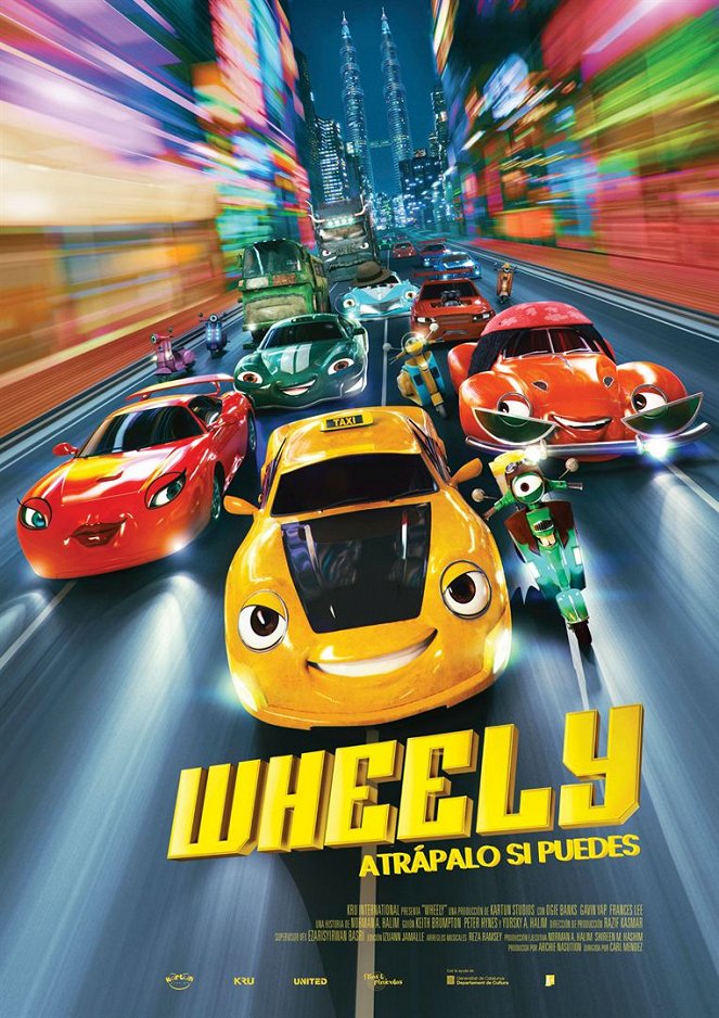 Wheely. ¡Atrápalo si puedes! - Carteles