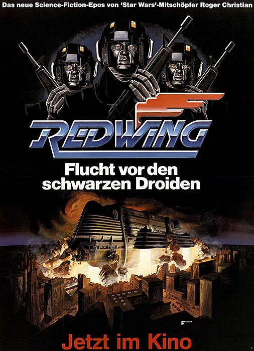 Redwing - Flucht vor dem schwarzen Droiden - Plakate