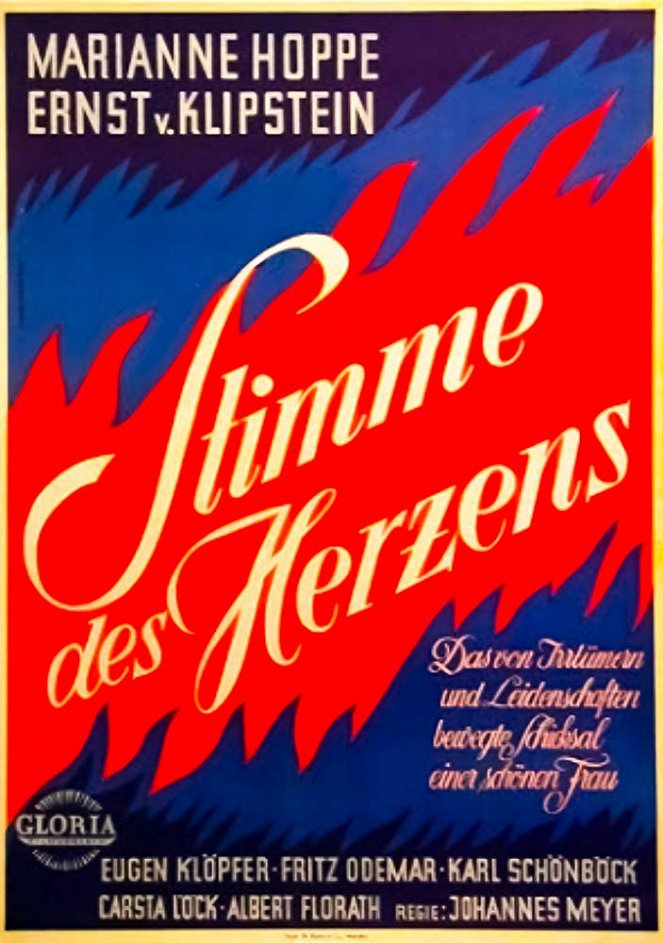 Stimme des Herzens - Cartazes