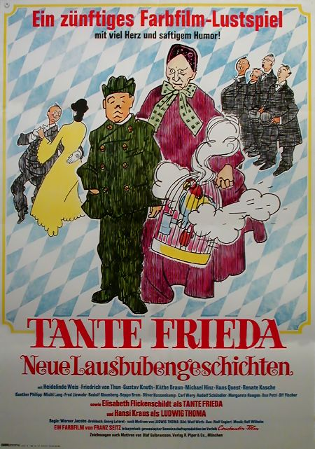 Tante Frieda - Neue Lausbubengeschichten - Plakátok