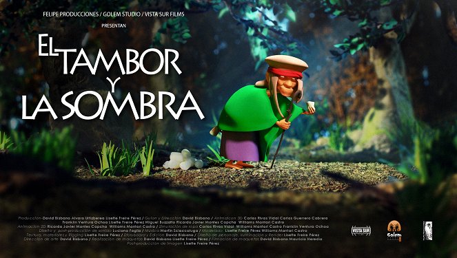 El tambor y la Sombra - Plakate