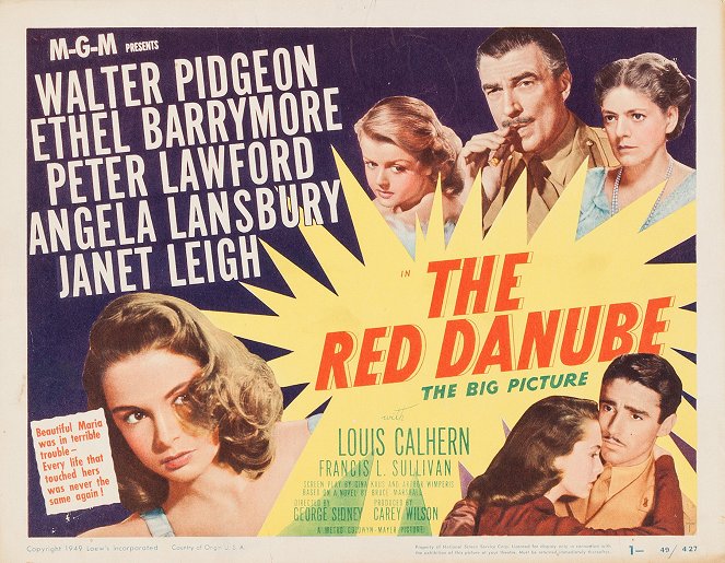 The Red Danube - Affiches