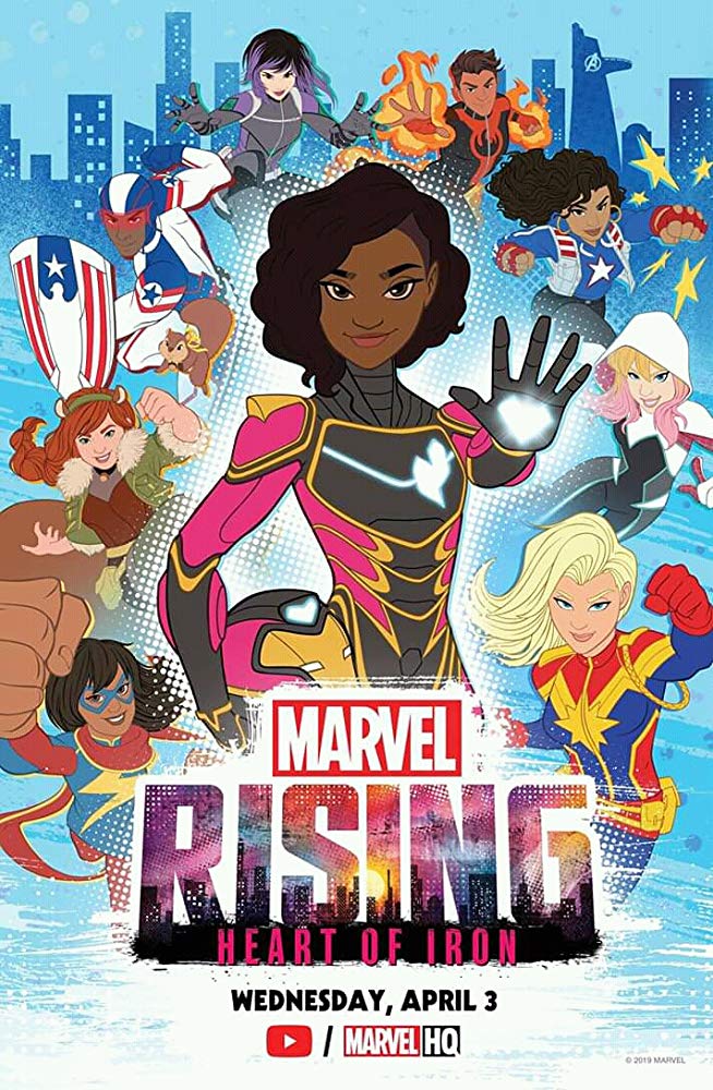Marvel Rising: Heart of Iron - Plakáty