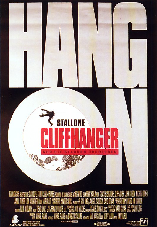 Cliffhanger - Nur die Starken überleben - Plakate