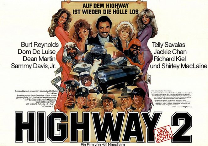 Highway 2 - Auf dem Highway ist wieder die Hölle los - Plakate