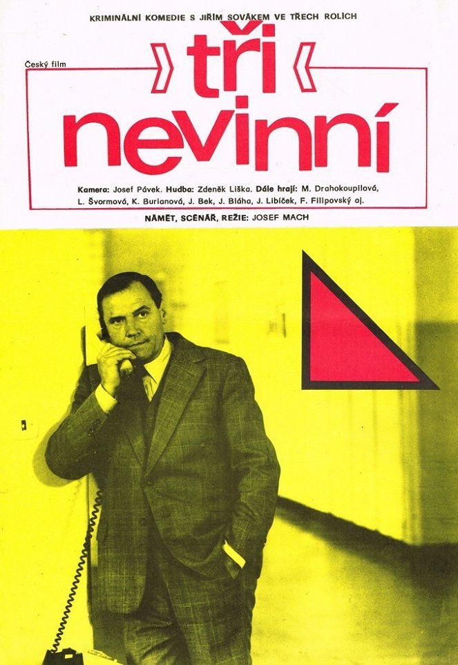 Tři nevinní - Affiches