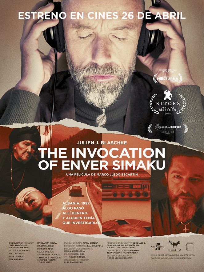 The Invocation of Enver Simaku - Carteles