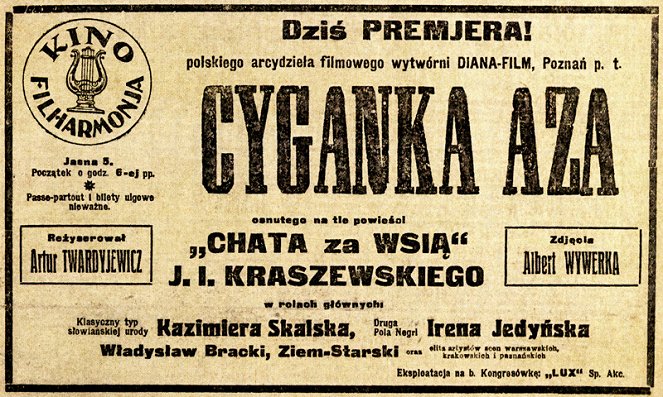 Cyganka Aza - Plakáty
