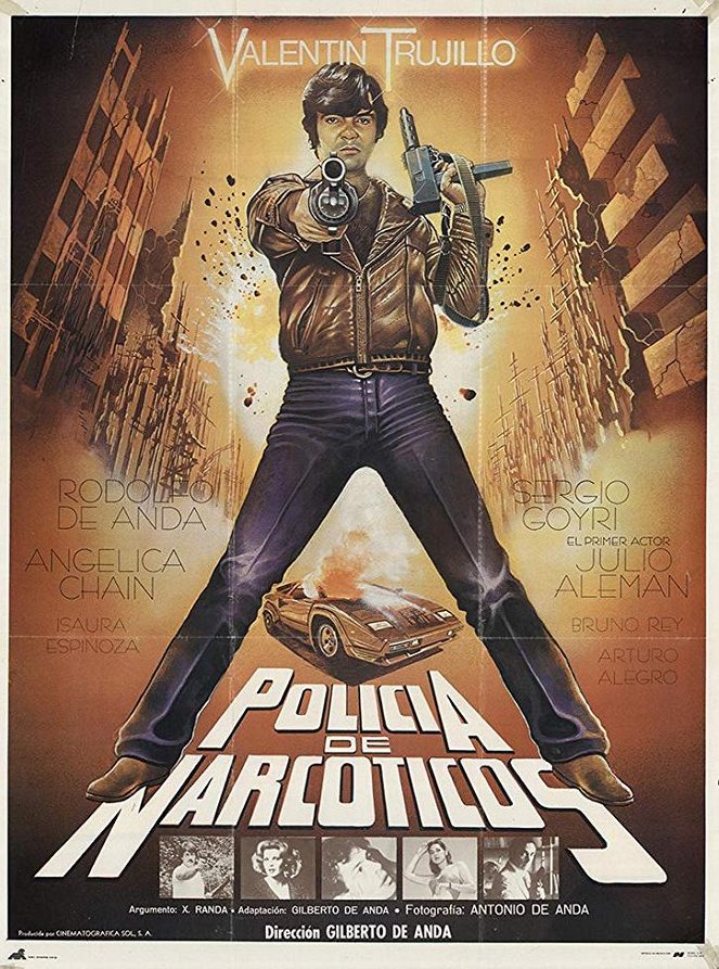 Policía de narcóticos - Plakate