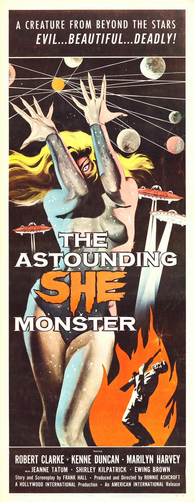 The Astounding She-Monster - Plakáty