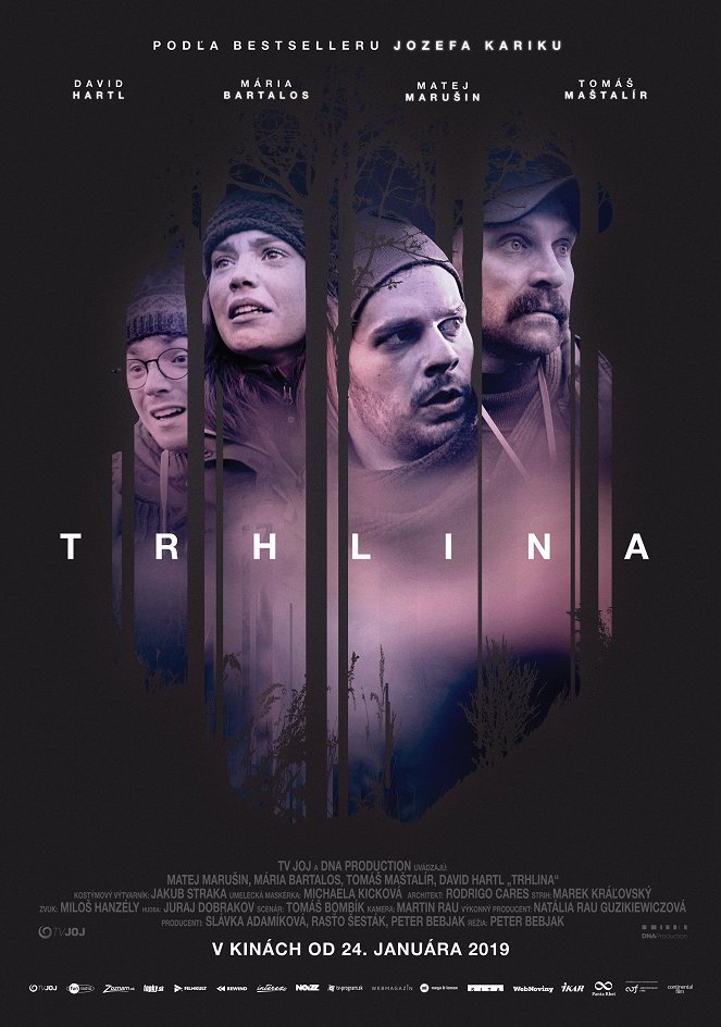 Trhlina - Affiches