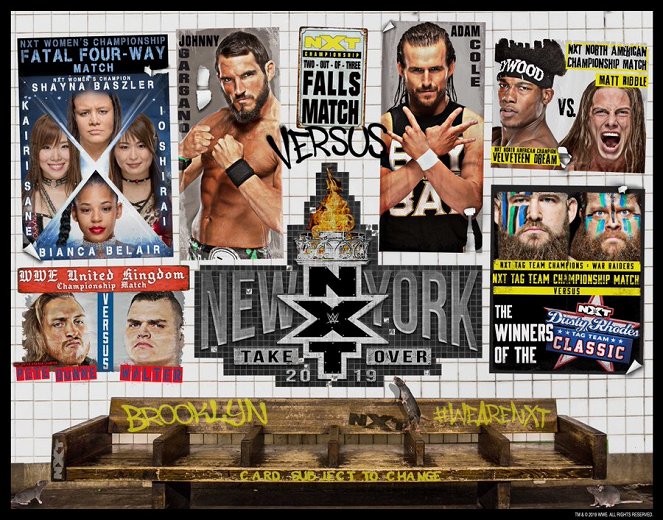 NXT TakeOver: New York - Plakáty