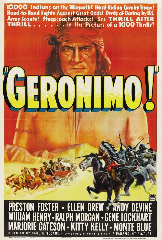 Geronimo - Carteles