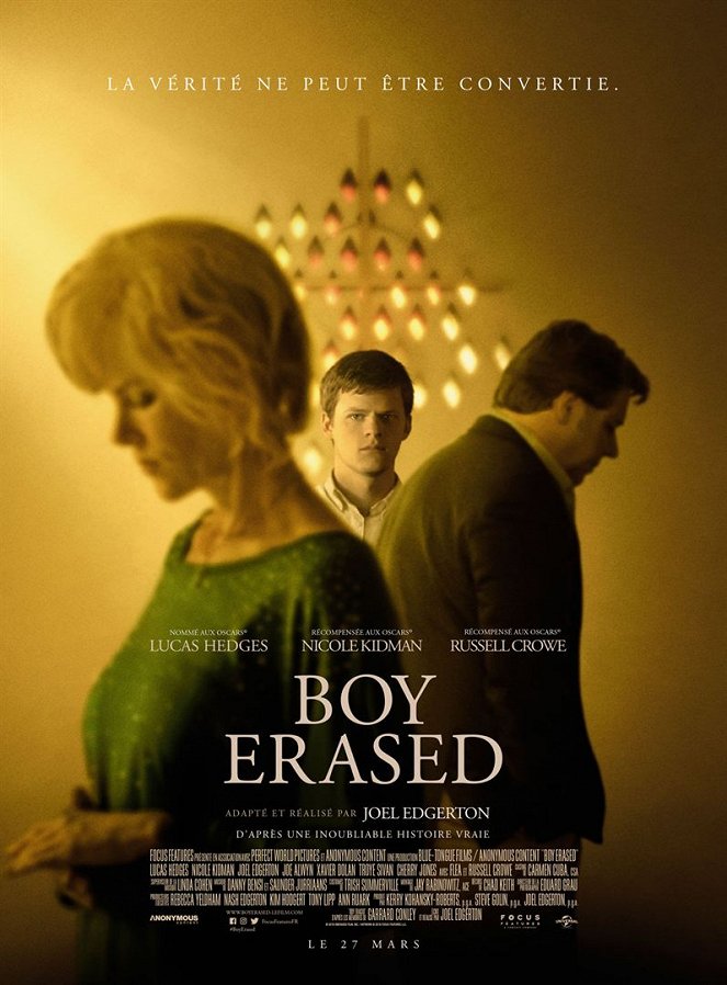 Boy Erased - Affiches