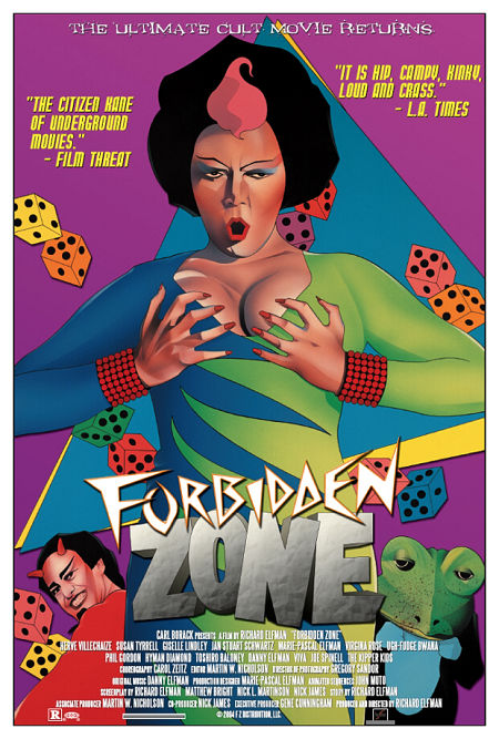 Forbidden Zone - Posters