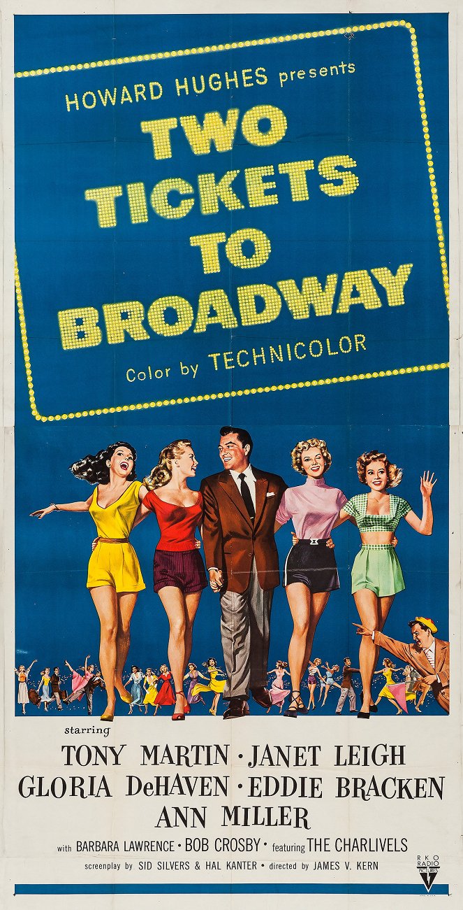 Two Tickets to Broadway - Cartazes