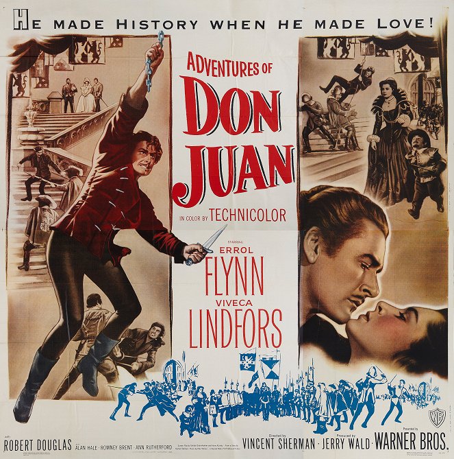 Adventures of Don Juan - Cartazes