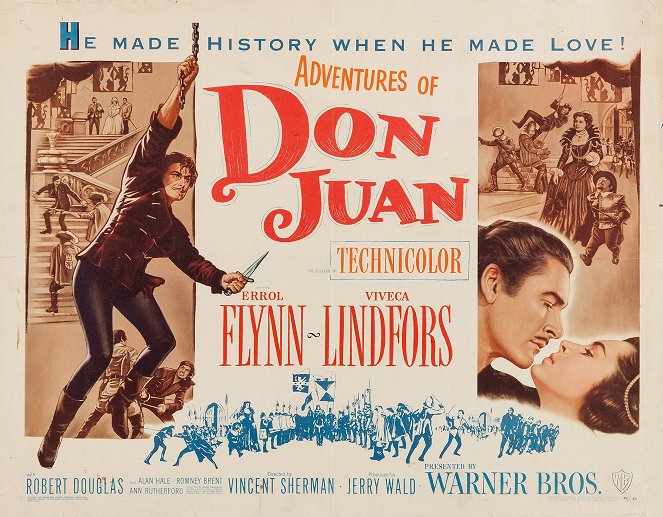 Adventures of Don Juan - Cartazes