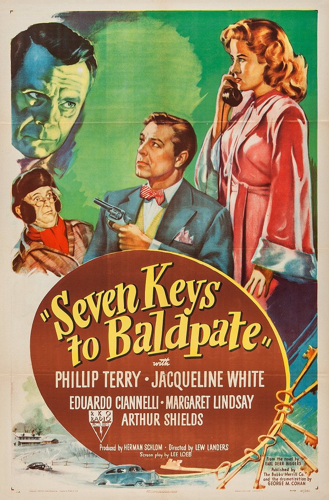Seven Keys to Baldpate - Plakátok