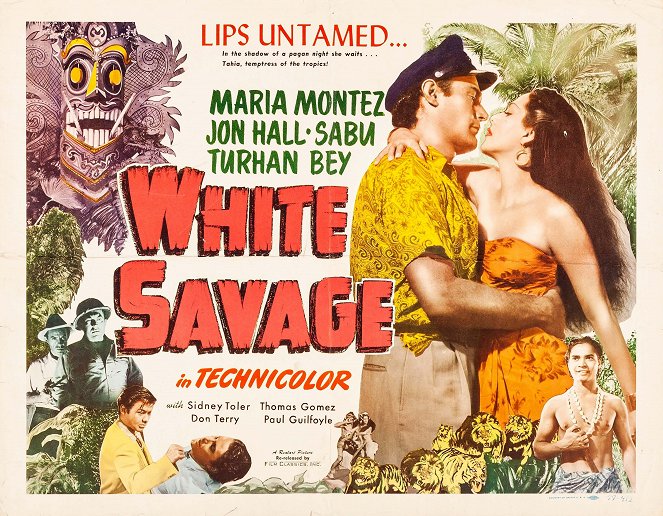 White Savage - Affiches