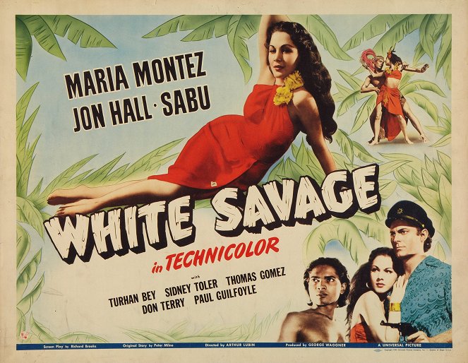 White Savage - Plakáty