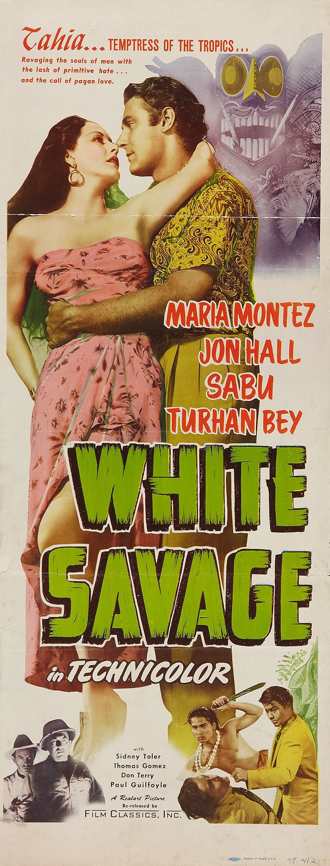 White Savage - Affiches