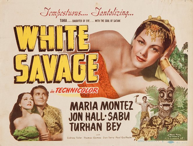 White Savage - Plakáty