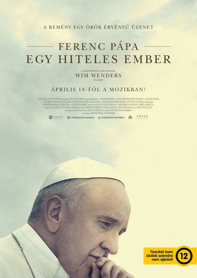 Ferenc pápa - Egy hiteles ember - Plakátok