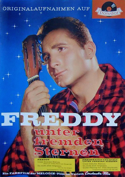 Freddy unter fremden Sternen - Plakaty
