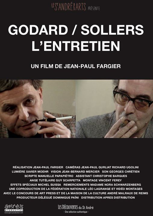 Godard / Sollers : L’entretien - Cartazes