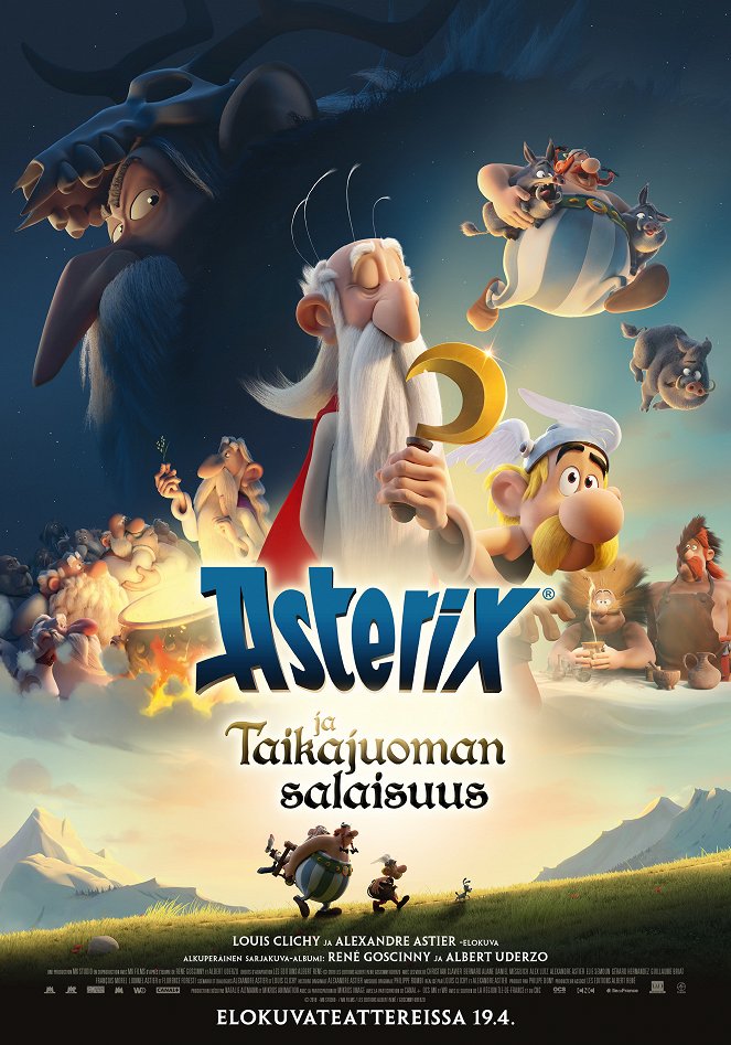Asterix ja taikajuoman salaisuus - Julisteet