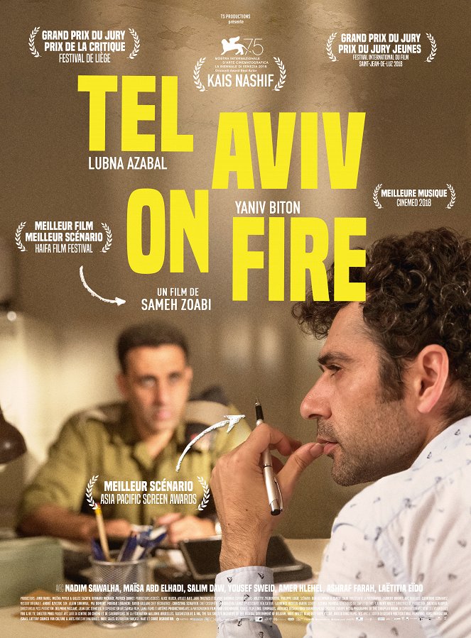 Tel Aviv on Fire - Affiches