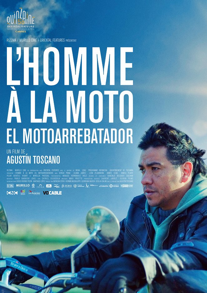 L'Homme à la moto - Affiches