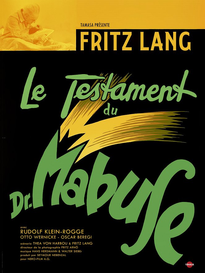 Le Testament du Dr. Mabuse - Affiches