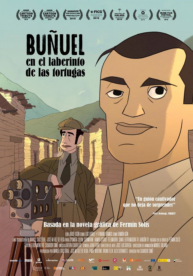 Buñuel in the Labyrinth of the Turtles - Posters