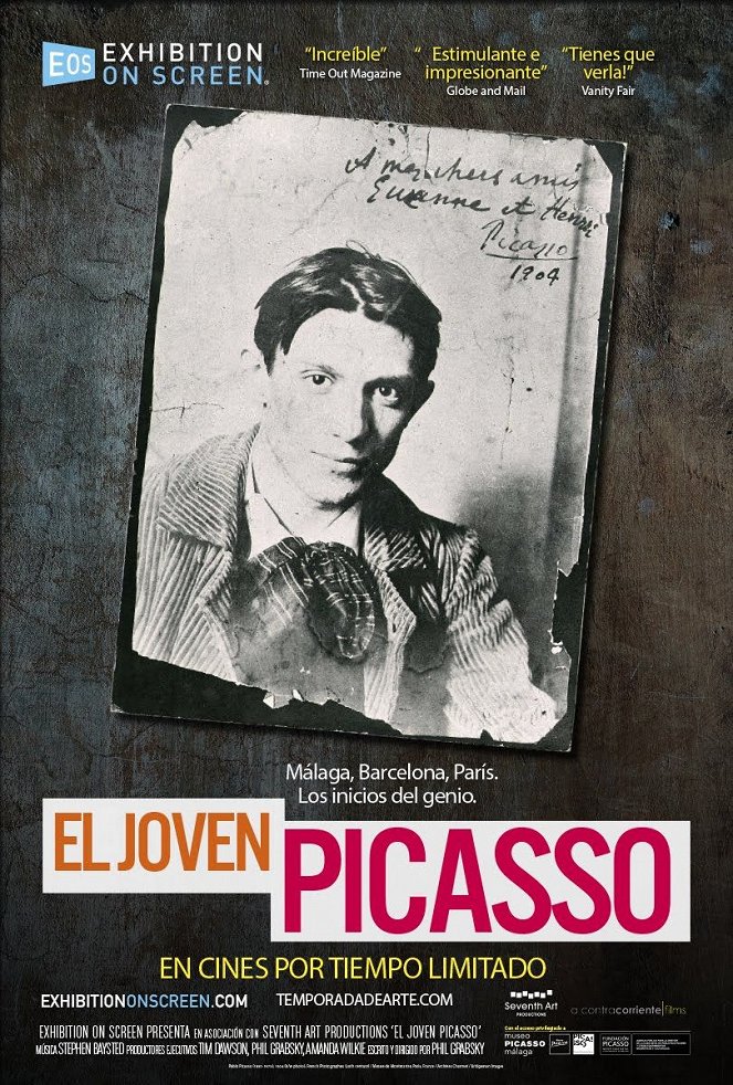 El joven Picasso - Carteles
