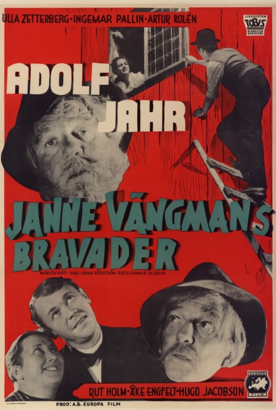 Janne Vängmans bravader - Plakate